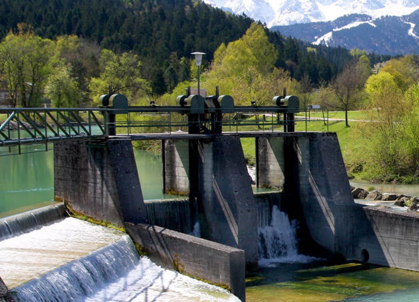 Wasserkraftwerk Führung mit der vhs Murnau
